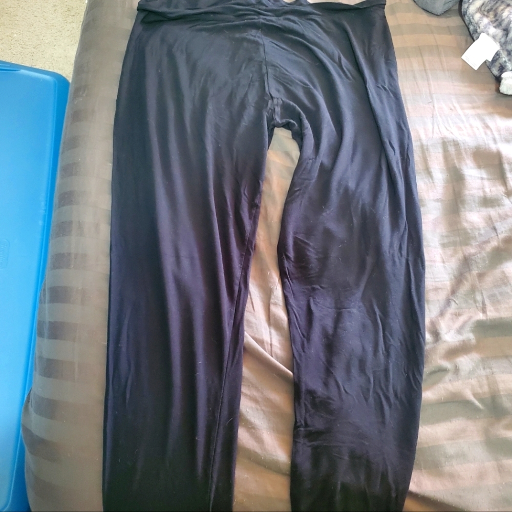 Black Thermal Leggings Size XL